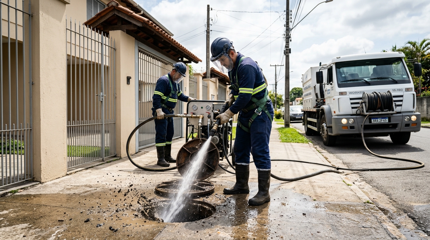 Hidrojateamento perto de mim em Duque de Caxias-RJ